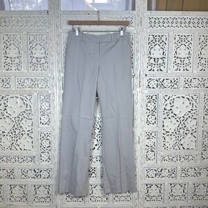 NWT Ann Taylor Gray Low Rise Tailored Work Wear Career Trouser Pants Sz 0 Petite